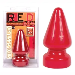 Red Boy Huge Anal Plug 9 by Doc Johnson