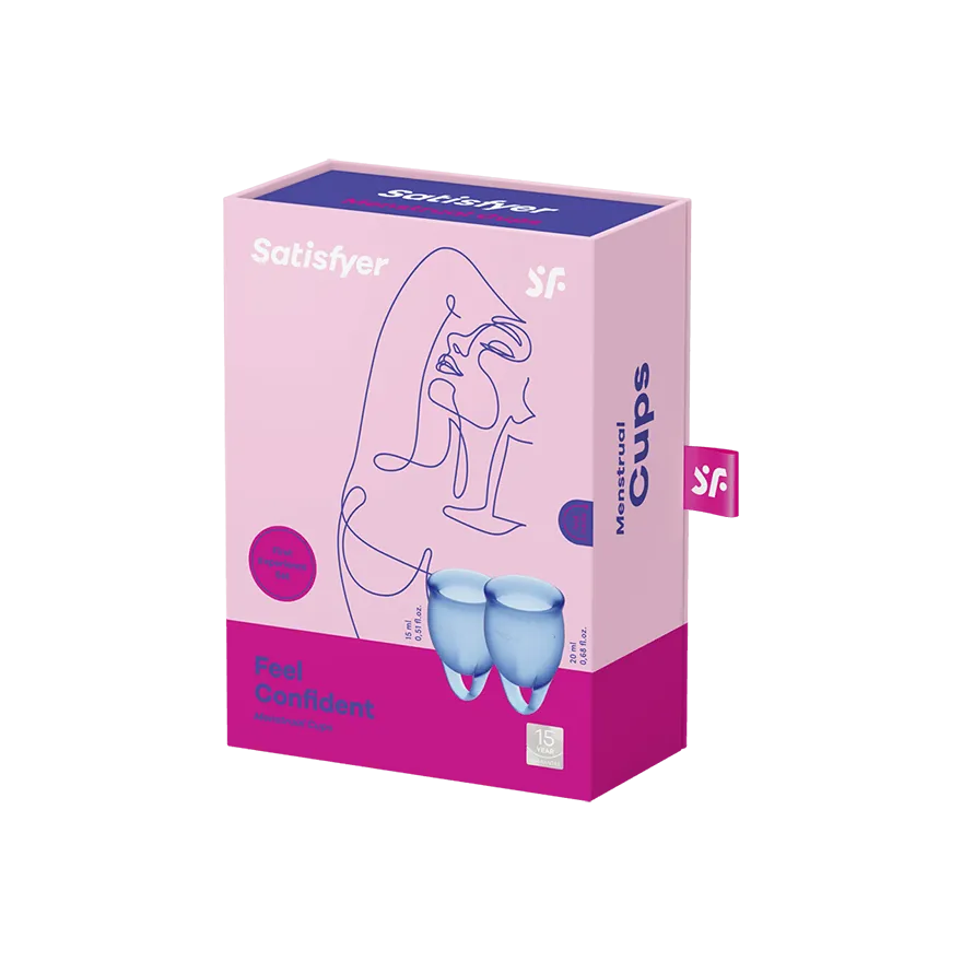 Satisfyer - Feel Confident Menstrual Cup Set