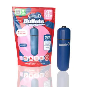 Screaming O 4T Bullet Vibrator Blueberry