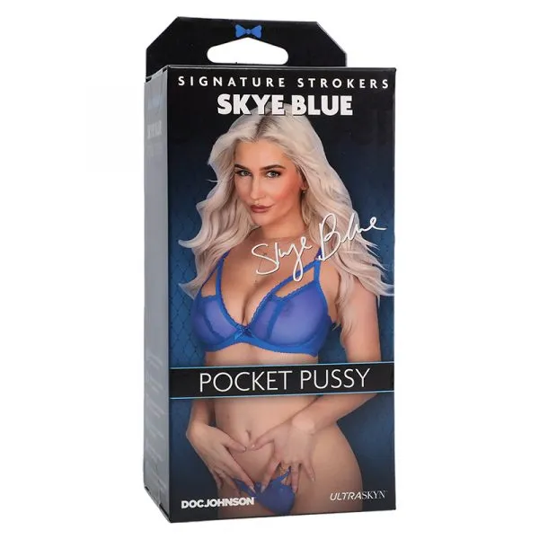 Signature Strokers Skye Blue Masturbator by Doc Johnson