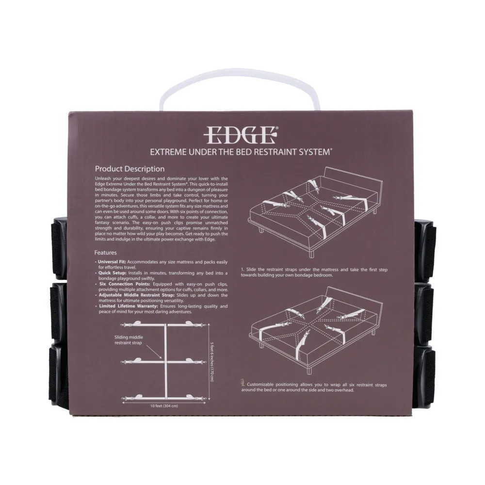 Sportsheets Edge Extreme Under the Bed Restraint System