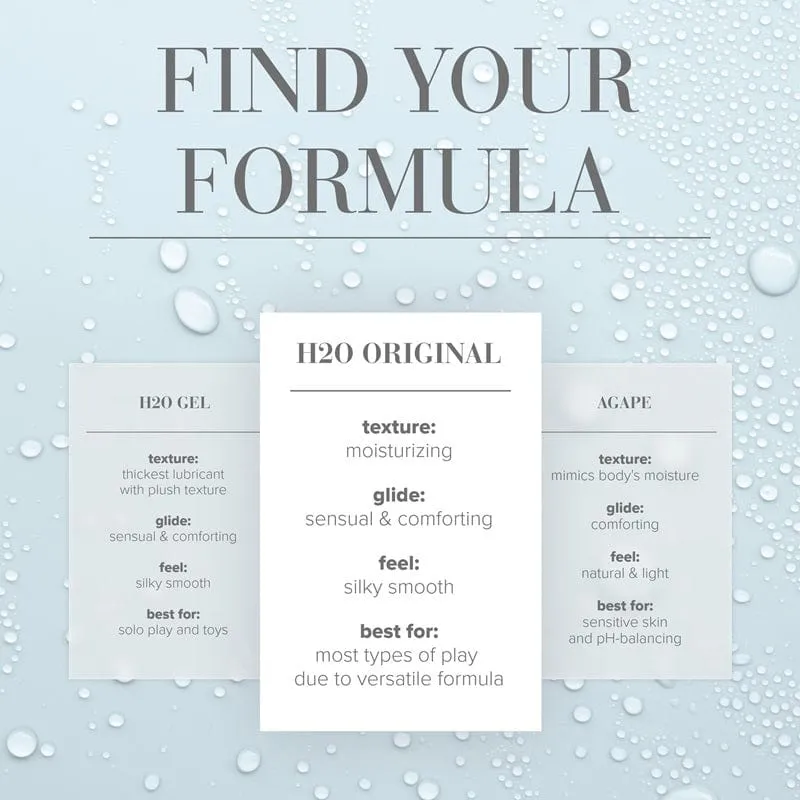 System JO H2O Original Water-Based Lubricant