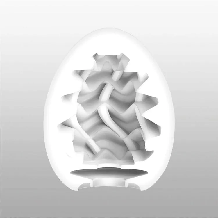Tenga - Masturbator Egg Wavy 2 Cool Edition (Blue)