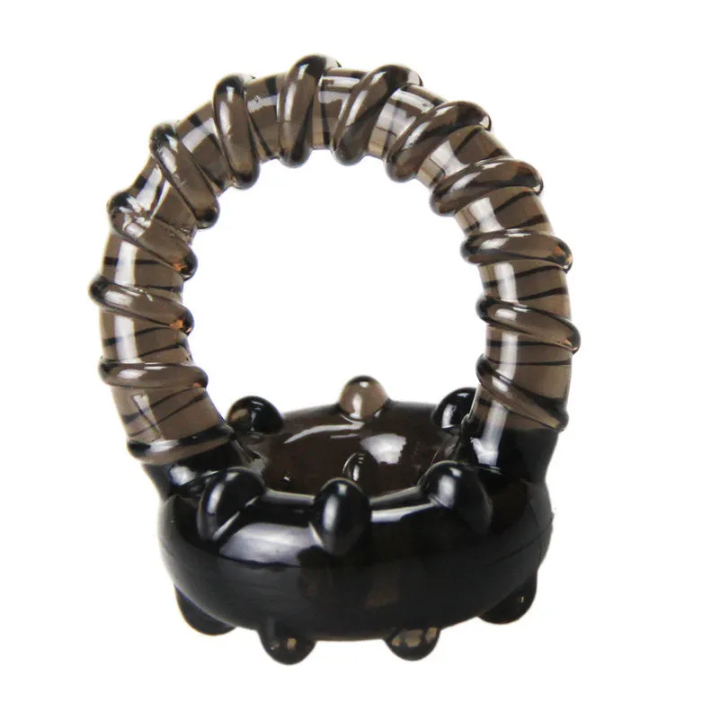 Triple Silicone Cock Ring For Men Delay Ejaculation Sex Toy