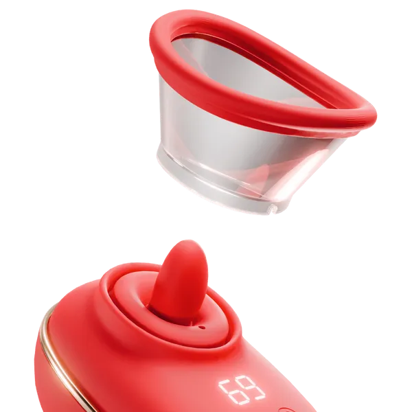 Vortex - Sucking & Licking Stimulator Vibrator