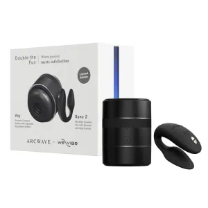 We-Vibe™ Arcwave Double The Fun Interactive Couples Masturbator